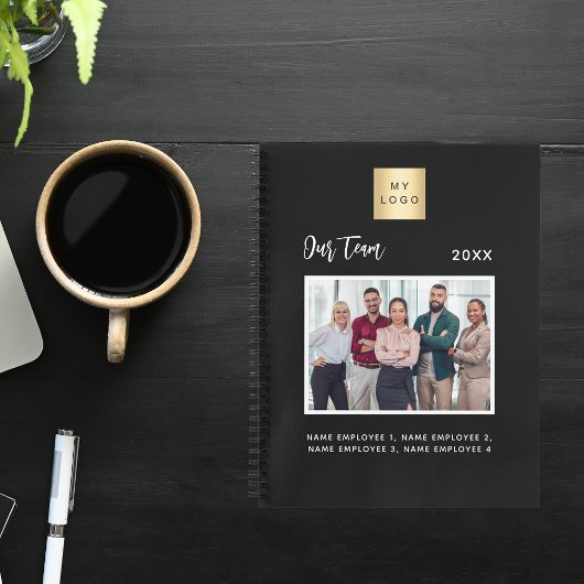 Bedrijfsfoto teamleden naam zwart 2026 planner