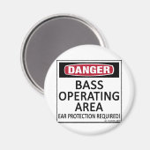 Bedrijfsgebied Bass Magneet (Voorkant / Achterkant)