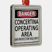 Bedrijfsgebied Concertina Metalen Ornament (Rechts)