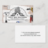 Bedrijfsgebouwen | Algemene contractanten Visitekaartje (Voorkant / Achterkant)