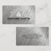 Bedrijfsgebouwen | vastgoedontwikkeling visitekaartje (Voorkant / Achterkant)