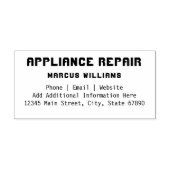 Bedrijfsgegevens toestel repareren Aangepast Zelfinktende Stempel (Design)