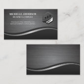 Bedrijfsgrafiek Logo | metaalgolf Visitekaartje (Voorkant / Achterkant)