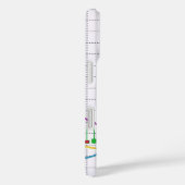 Bedrijfsgrafiek op aandelenmarkt white design Case-Mate iPhone case (Achterkant / Rechts)