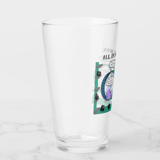 Bedrijfshamsterwielglas Glas (Rechts)