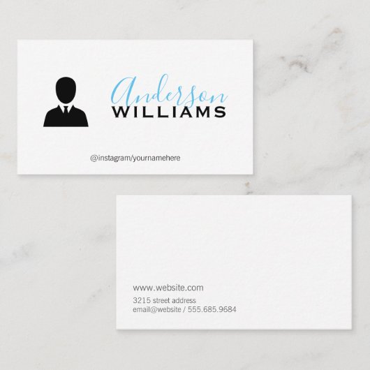 Bedrijfsicoon Visitekaartje (Voorkant / Achterkant)