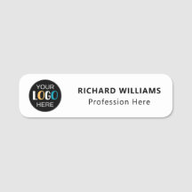 Bedrijfsidentificatiebadge met eigen logo