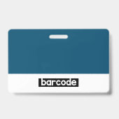 Bedrijfsidentiteitskaart Aangepaste Naam van de Lo Badge (Achterkant)