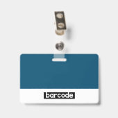 Bedrijfsidentiteitskaart Aangepaste Naam van de Lo Badge (Achterkant met clip)