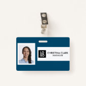 Bedrijfsidentiteitskaart Aangepaste Naam van de Lo Badge (Voorkant met clip)