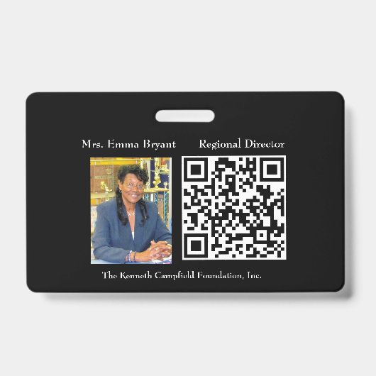 Bedrijfsidentiteitskaart Badge (Voorkant)