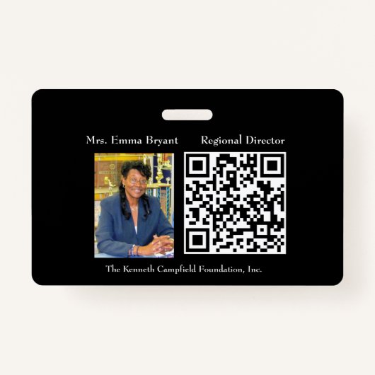 Bedrijfsidentiteitskaart Badge (Voorkant)