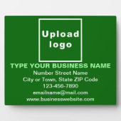 Bedrijfsinformatie over groene rechthoekplaat fotoplaat (Voorkant)