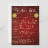 BEDRIJFSKAART BEDANKKAART (Voorkant)