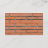 Bedrijfskaart van de bouw de Industrie Visitekaartje (Achterkant)