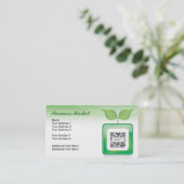 Bedrijfskaart van de Malplaatje van de Boer van de Visitekaartje (Staand voorkant)