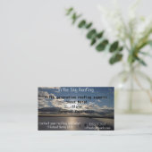 Bedrijfskaart Visitekaartje (Staand voorkant)