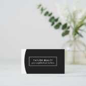 Bedrijfskaart voor professionele lezers visitekaartje (Staand voorkant)