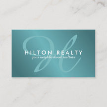 Bedrijfskaart voor professionele monogram