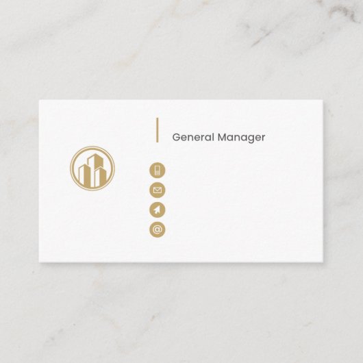 Bedrijfskaarten Visitekaartje (Voorkant)