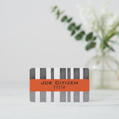 bedrijfskaartsjabloon aangepast modern chic design visitekaartje (Staand voorkant)