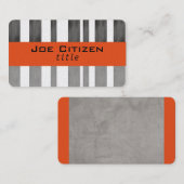 bedrijfskaartsjabloon aangepast modern chic design visitekaartje (Voorkant / Achterkant)