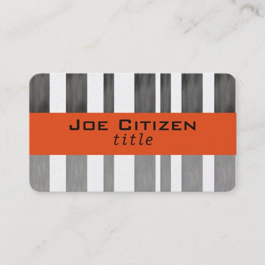 bedrijfskaartsjabloon aangepast modern chic design visitekaartje (Voorkant)