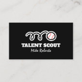 Bedrijfskaartsjabloon voor honkbaltalent visitekaartje (Voorkant)