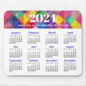 Bedrijfskalender 2024 muismat (Voorkant)