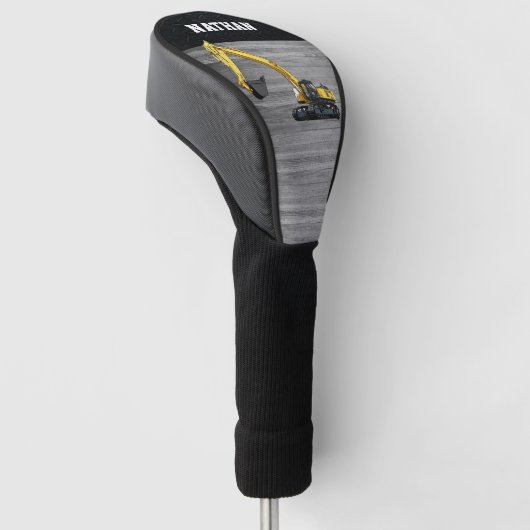 Bedrijfsklare graafmachines golfheadcover (Schuin)