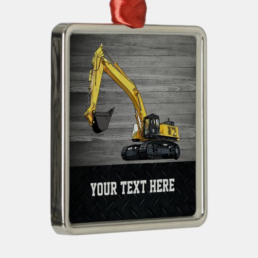 Bedrijfsklare graafmachines metalen ornament (Rechts)