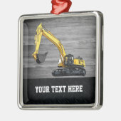 Bedrijfsklare graafmachines metalen ornament (Links)