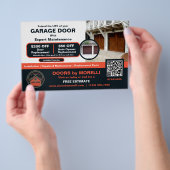 Bedrijfskleding voor installatie en reparatie van  flyer (Hand)