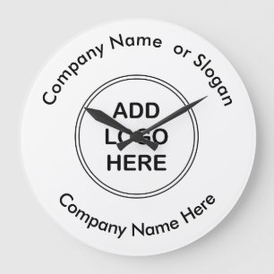 Bedrijfsklokken van de Kantoor van de Logo Grote Klok