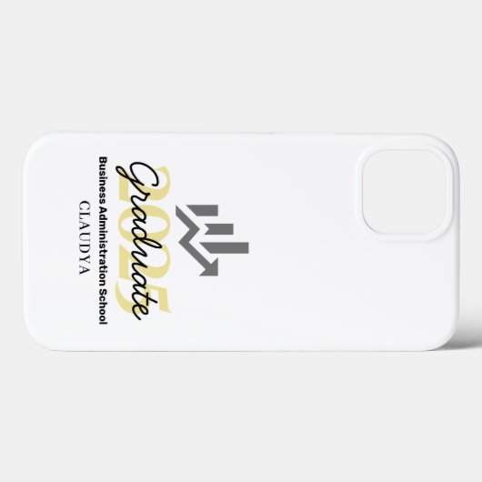 Bedrijfskunde Afstuderen Klasse van 2025 Case-Mate iPhone Case (Achterkant (horizontaal))
