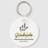 Bedrijfskunde Afstuderen Klasse van 2025 Sleutelhanger (Achterkant)