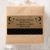 Bedrijfslabel moons en sterren etiket (Insitu)