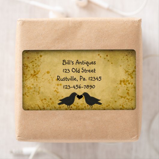 Bedrijfslabel voor koeien en hart etiket (Insitu)