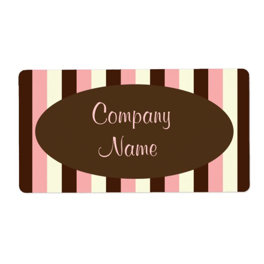 Bedrijfslabels Etiket (Voorkant)