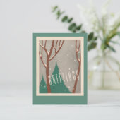 Bedrijfslandschap, milieuvakantie briefkaart (Staand voorkant)