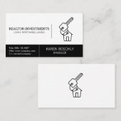 Bedrijfsleider | Financiële instelling Visitekaartje (Voorkant / Achterkant)