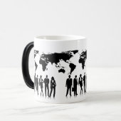 Bedrijfsleiders: professionele handel magische mok (Voorkant links)