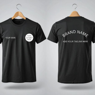Bedrijfslogo Bedrijf Corporate Kleine Zakelijke T-shirt