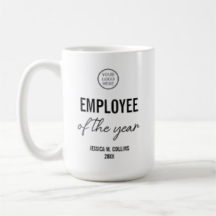 Bedrijfslogo Bedrijfsmedewerker van het Jaar Award Koffiemok