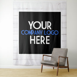 Bedrijfslogo Beursachtergrond Houten Achtergrond Wandkleed