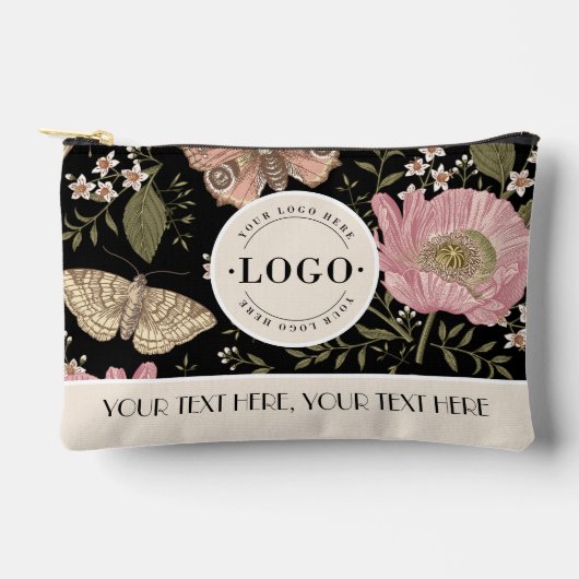 Bedrijfslogo Bloem Bedrijf Logo Firma Zakelijk Etui (Voorkant)