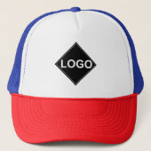 (Bedrijfslogo hier) Personeelspromo Trucker Pet (Voorkant)