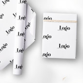 Bedrijfslogo Inpakpapier Merk Giftwrapping 