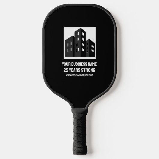 Bedrijfslogo # Jubileum Custom C Pickleball Paddle (Voorkant)