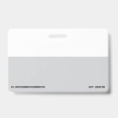 Bedrijfslogo met foto bedrijf badge (Achterkant)